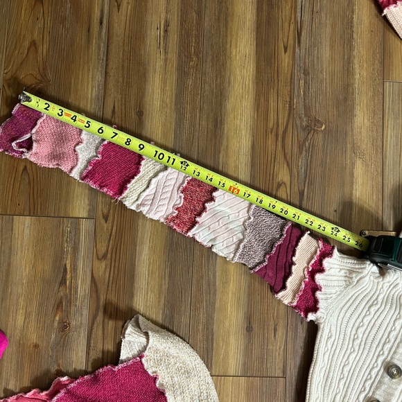 Upcycled Handmade Sweater Coat - Picture 12 of 15